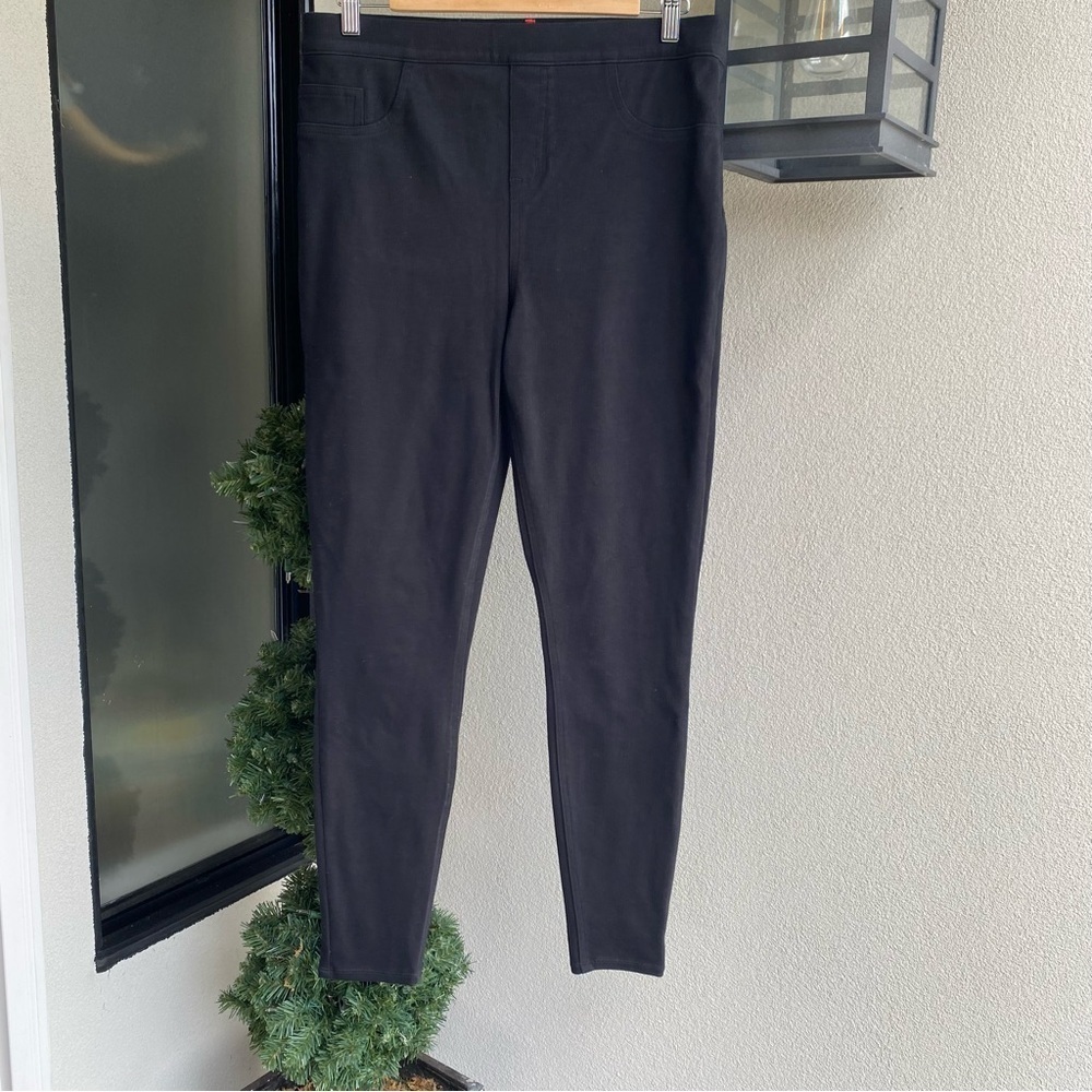 Spanx Ankle skinny  jeans jeggings size xl tall black Body slimming